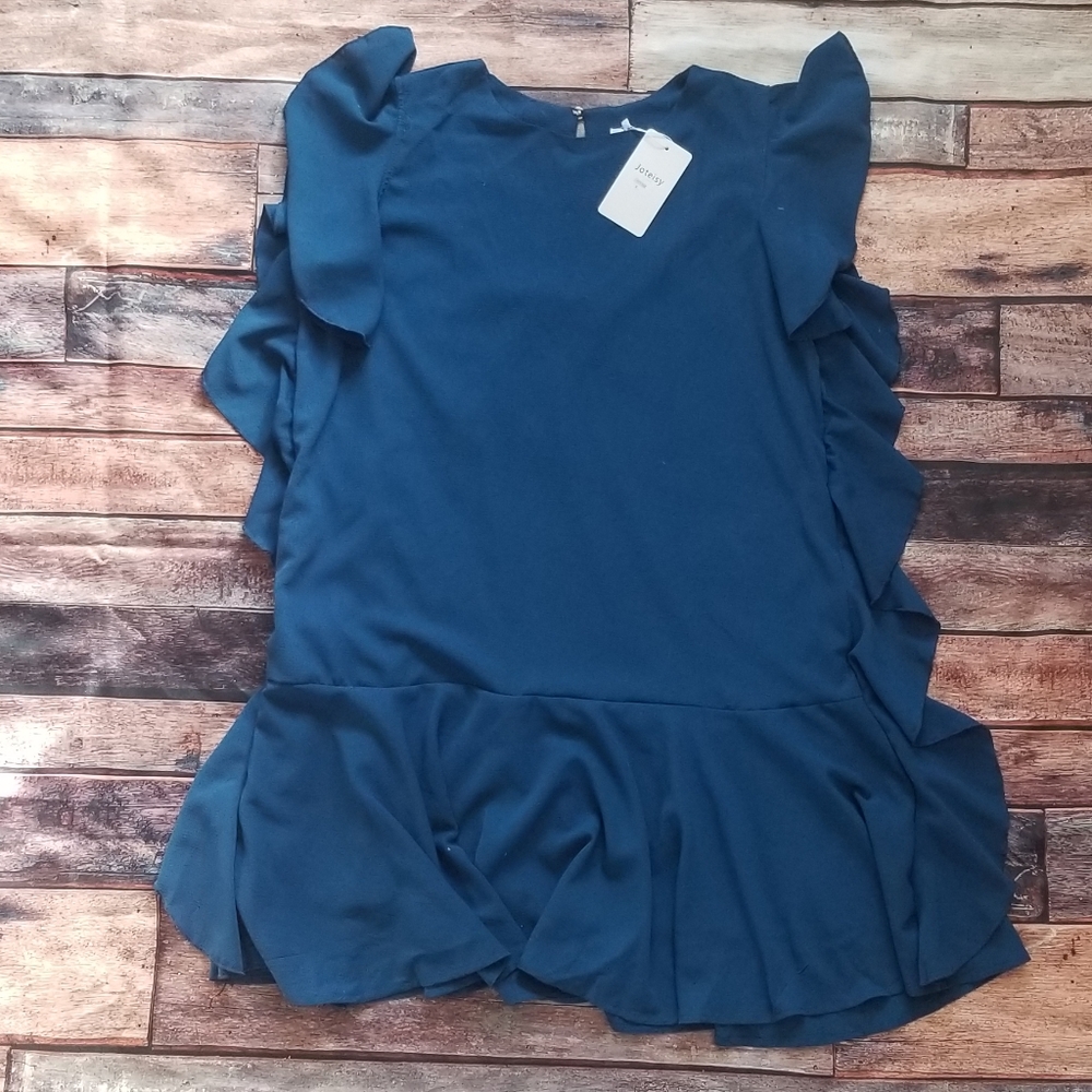 Joteisy flowy ruffle dress